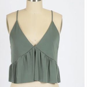 NWT Cupro Top Baby Doll Time Free People Style